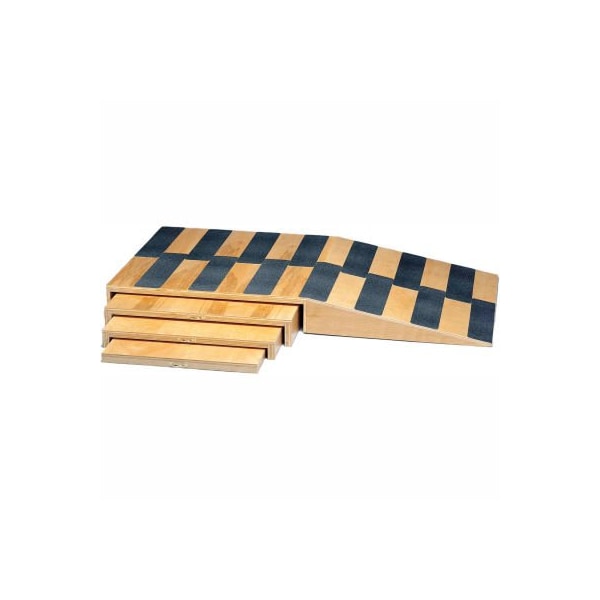 Curb and Ramp Training Set, 44"L x 84"W x 8"H Ramp Platform